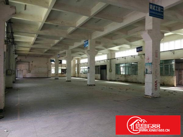 小独院厂房二层2400平，首层6米配牛角位，空地1800平