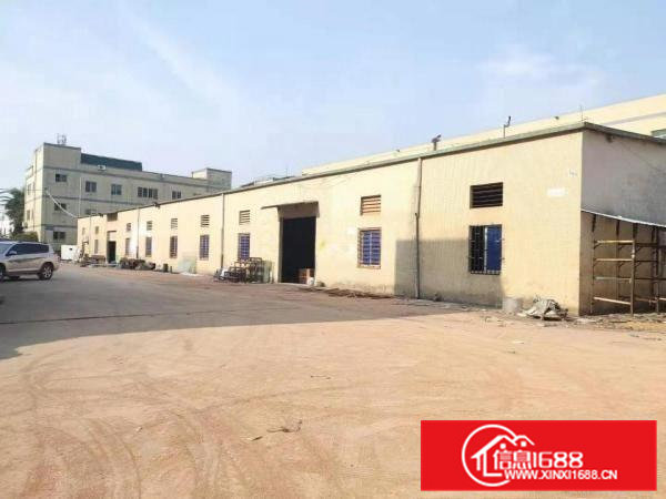 大朗大井头新出独院单一层钢构厂房滴水6米3400平方出租