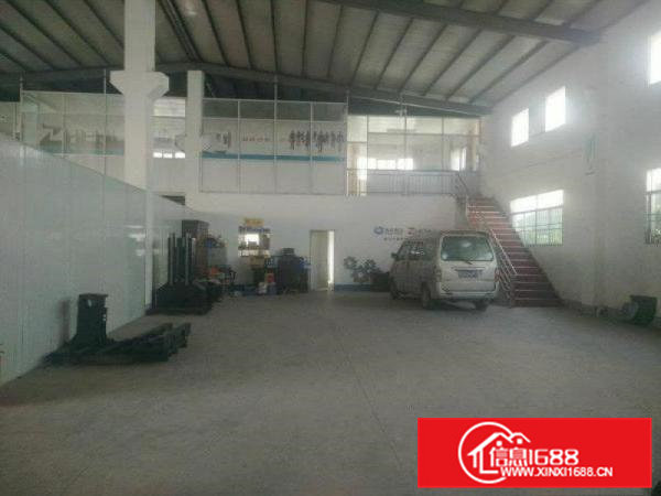 金凤凰工业区9米高带牛角钢构厂房出租面积2100平