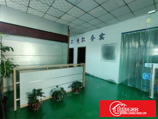 北岸新出电子厂1600方，现成办公室装修，水电齐全，形象佳