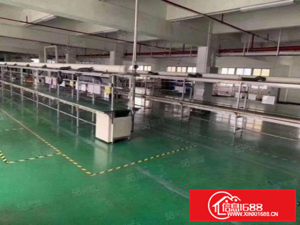 寮步正规工业区独院标准厂房分租一二楼，每层1800平