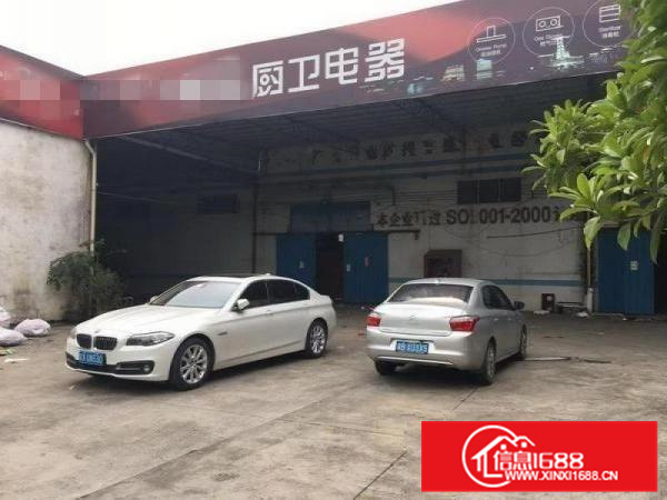 带装修、独院，顺德容桂3800平方简易厂房出租