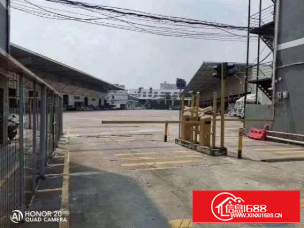 凤岗镇五联村新出单一层钢构厂房出租可以分租全新地坪漆原房东