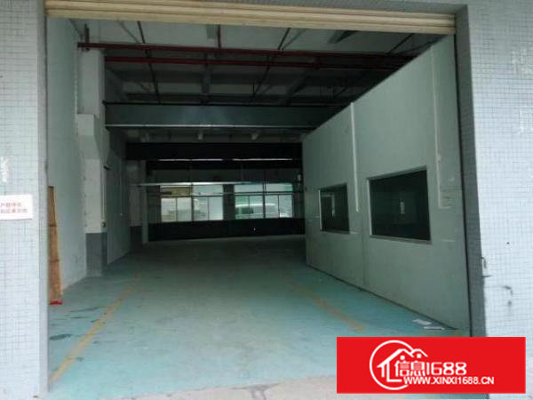 凤岗五联带行车高5.5米，机械厂房出租一楼750平近观兰