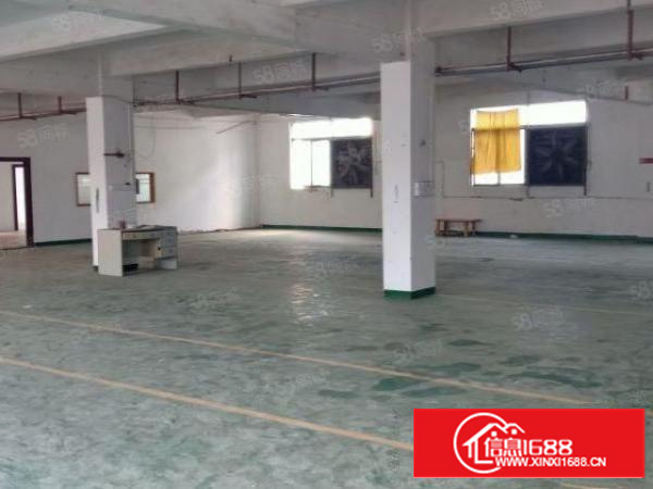 凤岗镇官井头村新出三楼600平米带装修厂房业主直接出租