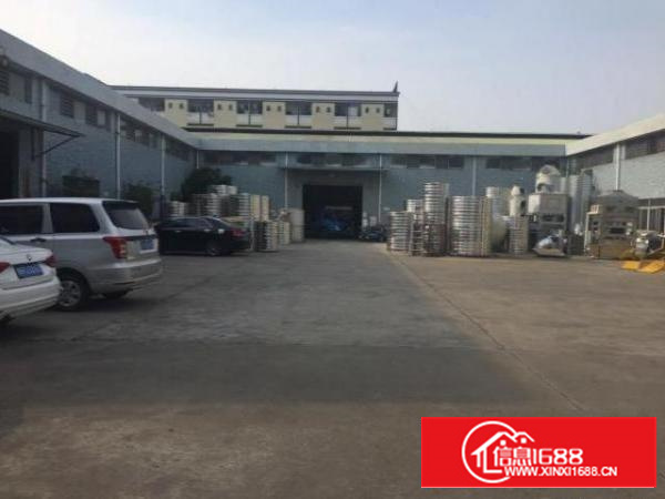 成熟工业区门口30米大路滴水八米钢结构厂房