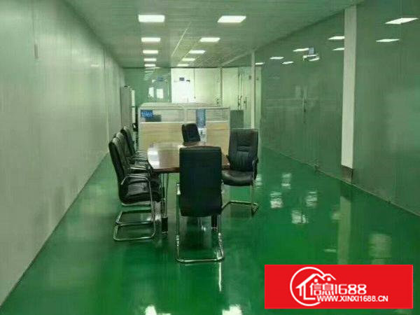 塘厦平山空出二楼1360平带有地平漆精装修办公室