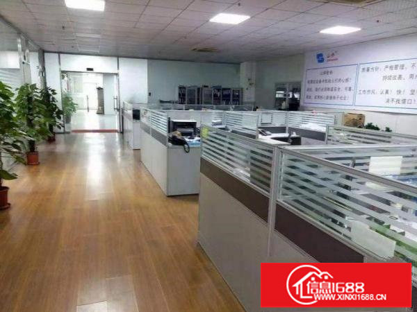 横岗新光村厂房出租楼上4880平带精装办公室，交通四通八达