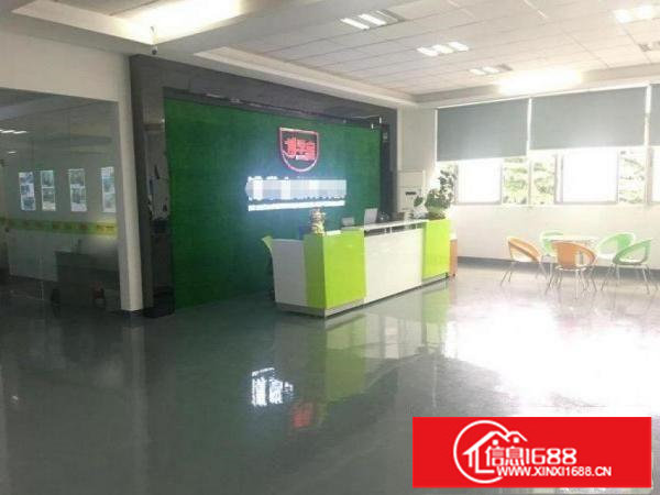 横岗四联楼上整层1050平米豪华装修厂房出租，价格便宜