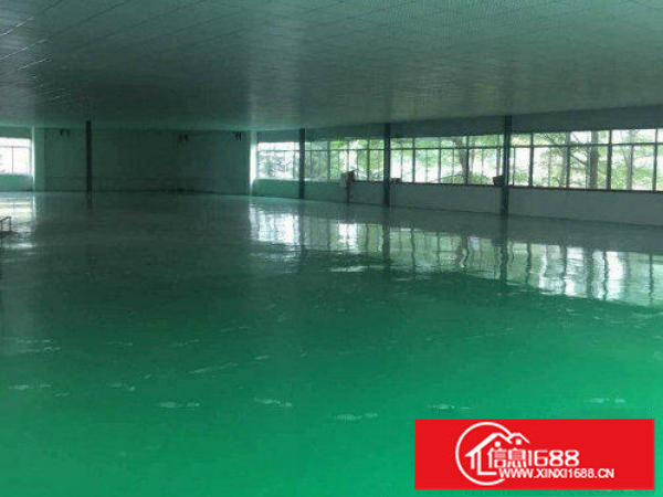 平湖新南独院2楼1100平厂房出租，全新地坪漆