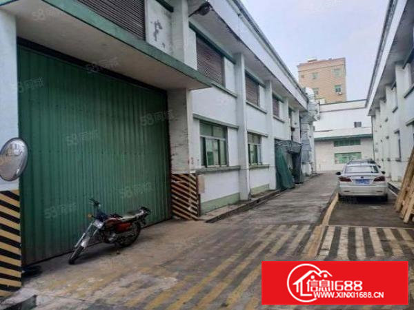 大岭山杨屋工业园内单一层1100方钢构厂房出租带办公室装