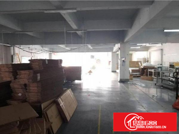 出租龙岗区横岗华侨新村3楼1000平方带装修厂房