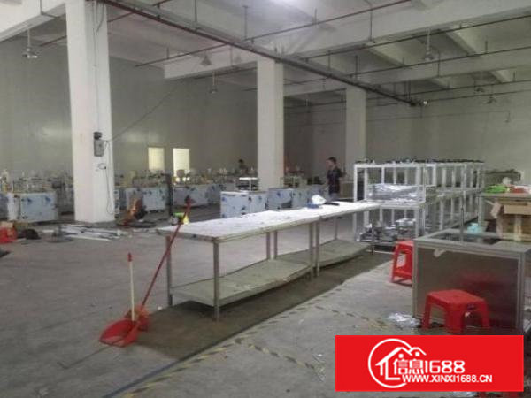 常平卢屋村出租一楼350平厂房带现成装修