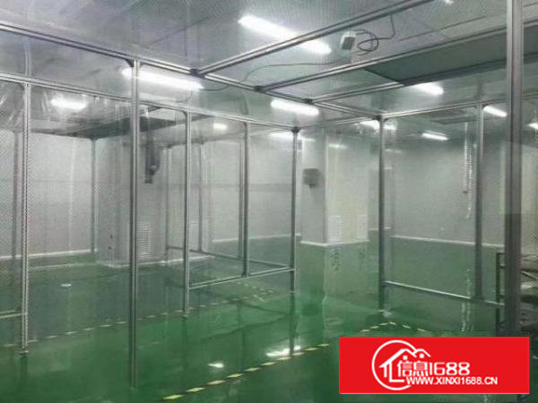 沙井后亭地铁口二楼1350米带无尘净化车间百级和千级