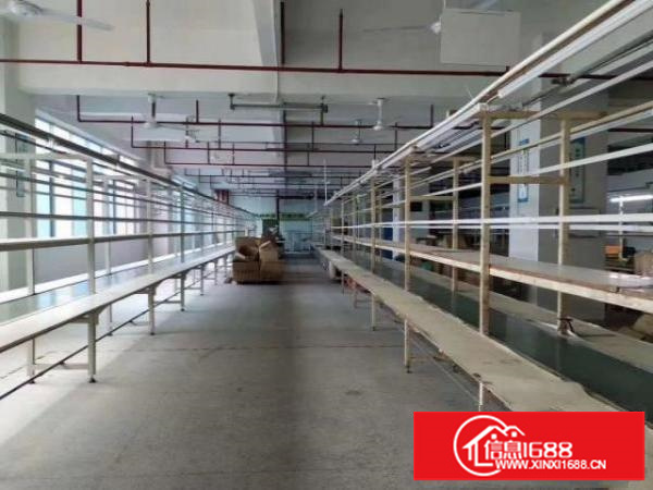 出租宝安石岩物流园楼上650平方标准厂房出租