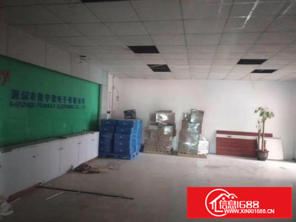 桥头屋厦村现成装修环评一楼1200平标准厂房出租