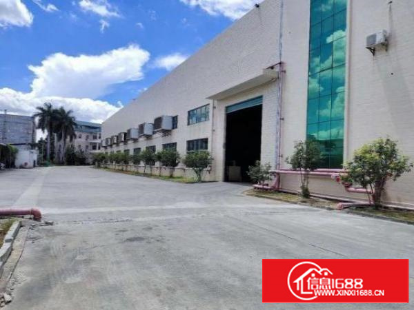 单一层钢构厂房园区环境高端大气上档次