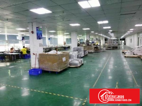 石岩北环路3楼3150平，上市公司红本厂房空置招租，水电到位