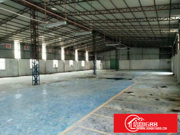 常平袁山贝山边全新独院钢构厂房1100平米出租