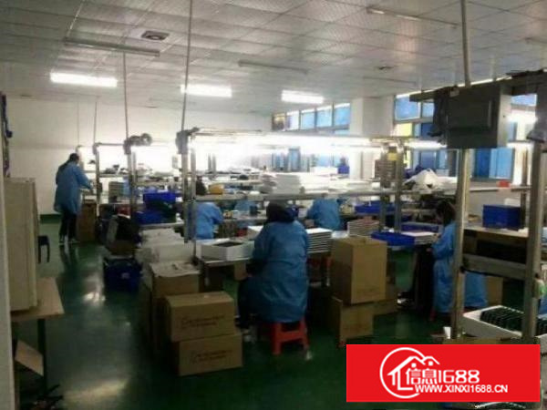 布吉吉盛昌工业区标准厂房楼上800平方带装修出租