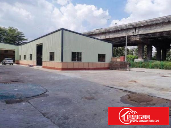 独门独院单一层钢结构1500，配套独立办公楼2层，水电齐全