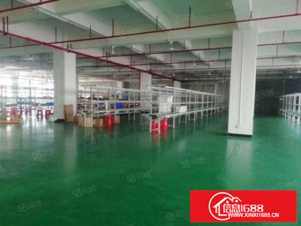 急租，横沥镇原房东花园式精装厂房二楼带消噴淋2000平方出租