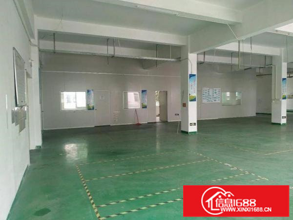 龙岗爱联厂房出租1200平3000平带装修空地大可分租
