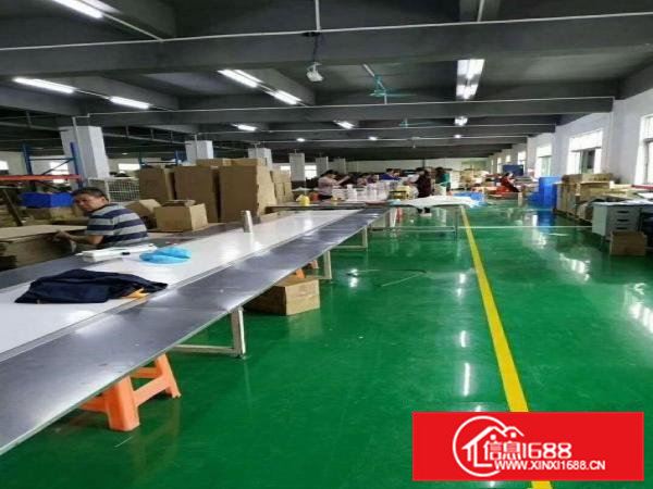 杨屋新出原房东标准厂房2楼900平方厂房出租带全新地坪漆