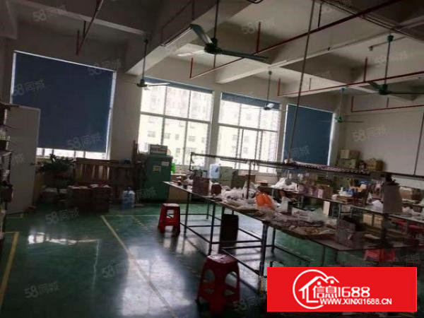 长安镇沙头港湾医院附近楼上500平方精装修厂房出租。水电齐全