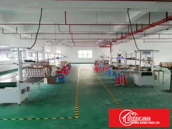 现成流水线好招工凤岗雁田布心电子组装厂房出租720平