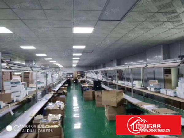 西乡钟屋107国道附近新出楼上1000平精装修厂房