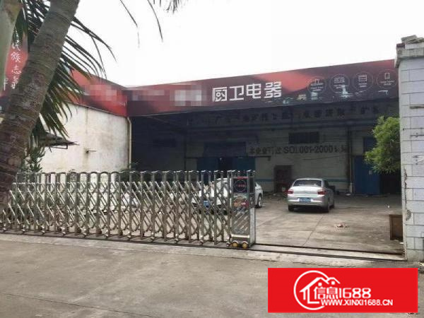 带装修、独院，顺德容桂3800平方简易厂房出租