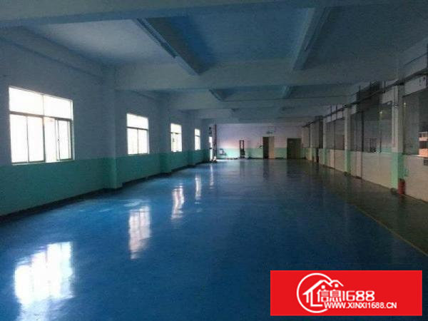 清溪三中标准二楼500平方，精装修刷好地坪漆超靓