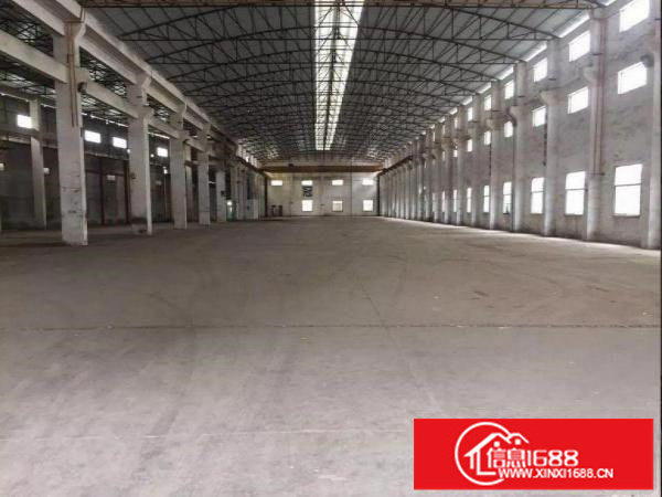出租布吉长龙单一层5600平厂房13米高滴水砖墙到顶