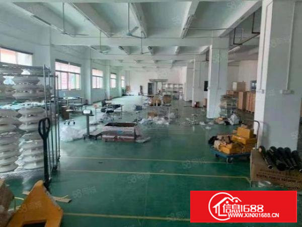 塘厦沙湖1280平方二楼精装修厂房出租