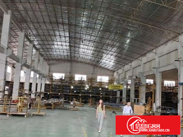 罗村白沙桥工业园内独院厂房2150平方，办公宿舍配套，有牛角