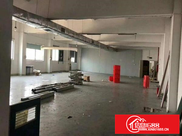 凤岗雁田4楼1000平厂房，带精品办公室装修