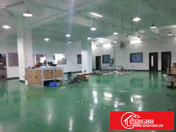 横岗大万工业区楼上新出800平厂房，即租即用
