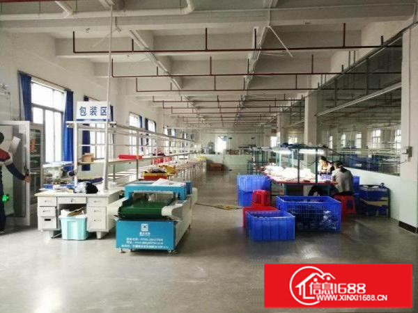 惠阳新圩独栋厂房分租3楼1600平方适合各行各业