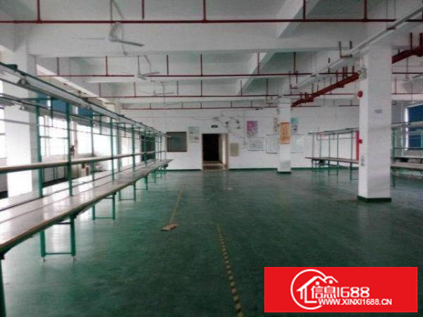 坂田龙壁工业区新出2楼整层1600平方刚刚招租带装