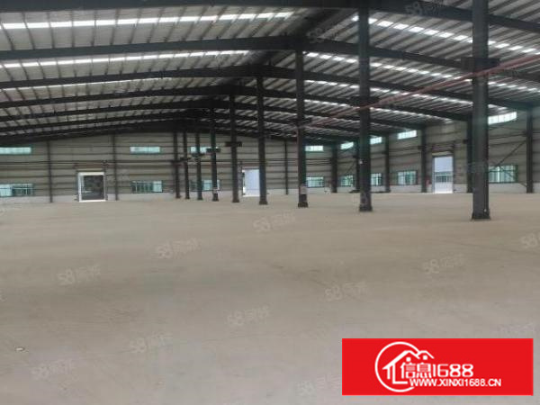 水贝单一层九成新独院3600平方招租，高8米，带办公楼形象好