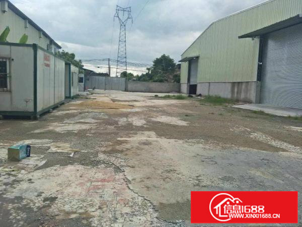 高埗镇独门独院单一层铁皮房1970平空地1500平