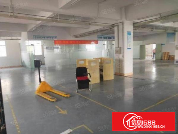 石岩新出楼上1000平方带装修厂房出租