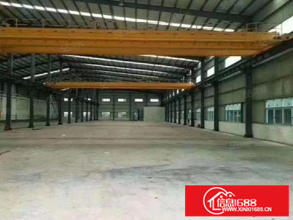 东莞桥头滴水9米全新钢构带2部5吨航车8000平方厂房出租