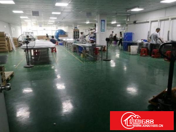 光明松柏路边上新出1500平精装修厂房，面积实在，易招工