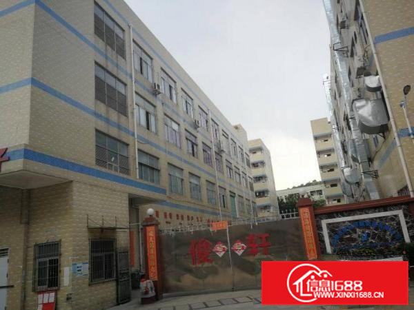 凤岗雁田二楼带装修厂房1500平方大小分租