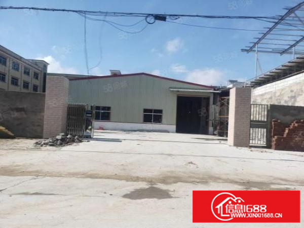 水贝单一层九成新独院3600平方招租，高8米，带办公楼形象好