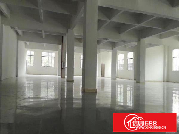 清溪武深高速出口一公里全新厂房地出租，全新地坪漆
