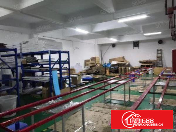 石岩外环路新出原房东楼上700平带装修无转让费厂房出租