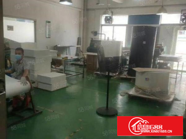 固戍大型花园式工业区2楼1150带精装修厂房出租